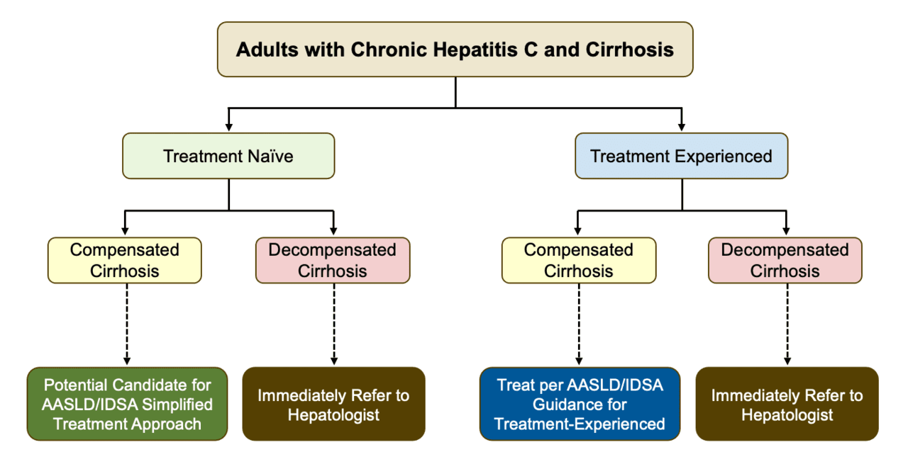 Core Concepts - Treatment of HCV in Persons with Cirrhosis - Treatment of Hepatitis C Infection 